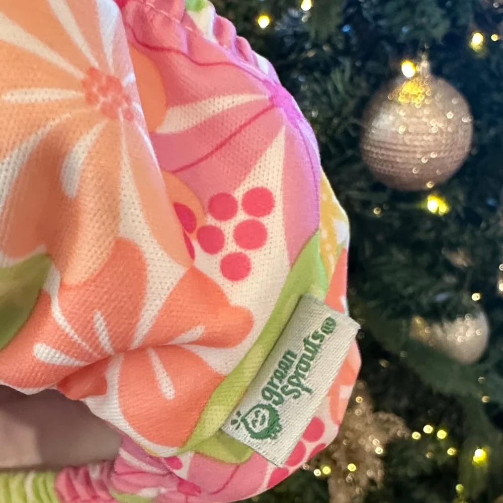 18M Girl Floral Delight Swim Diaper Cover